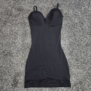 Assets Red Hot Label SPANX Slip Shapewear Slimming Tummy Control Black 1X